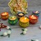 Matki Clay Diya Wax Filled Handmade Traditional Diyas for Diwali Pooja Vilakku Oil Lamp Tealight Deepawali Decoration Indian Gift Items Home Temple Decor